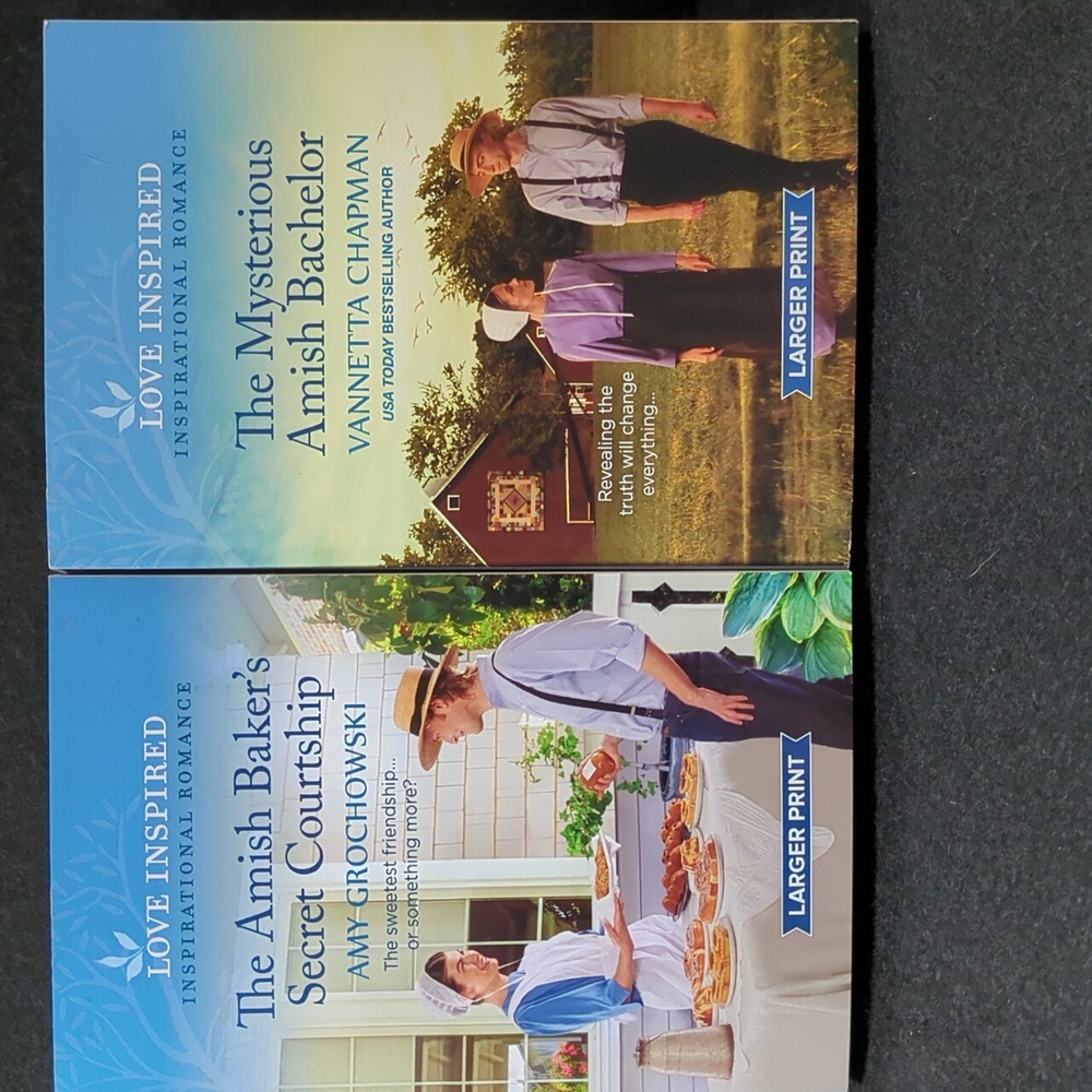 A BUNDLE OF TWO AMISH ROMANCE NOVELS.